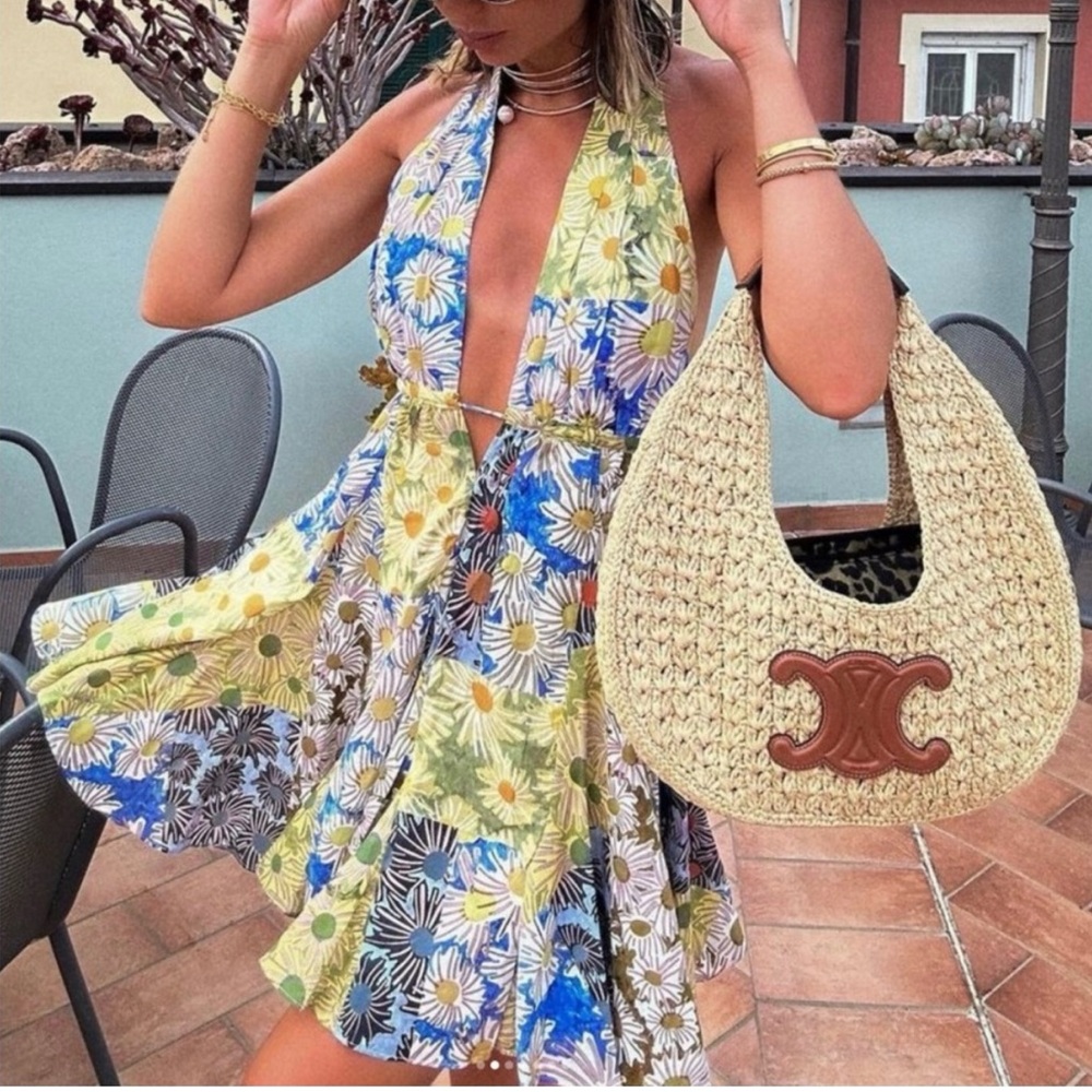 Floral Halter Dress